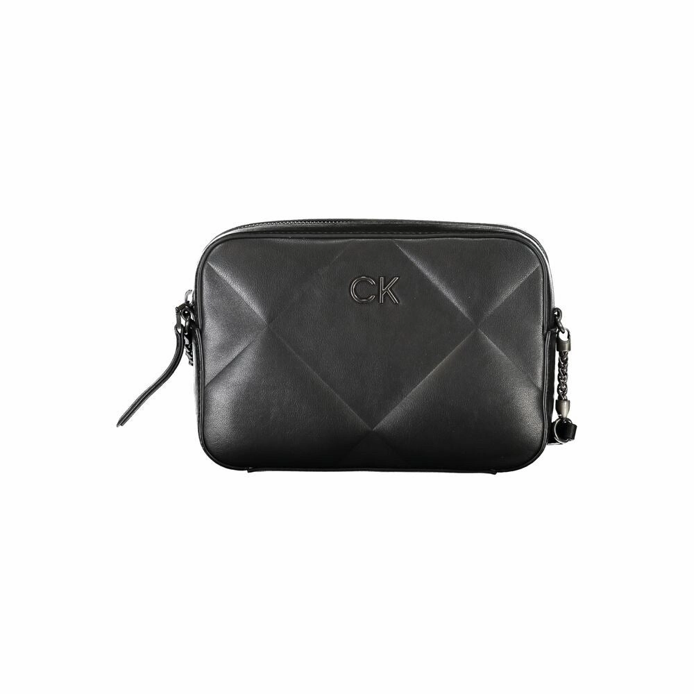 Calvin Klein Black Polyester Women's Handbag