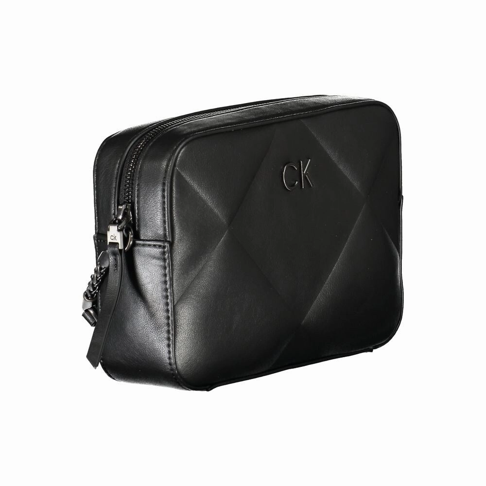 Calvin Klein Black Polyester Women's Handbag