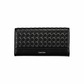 Calvin Klein Black Polyester Women's Wallet