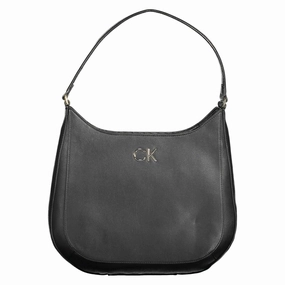 Calvin Klein Black Polyester Women Women's Handbag