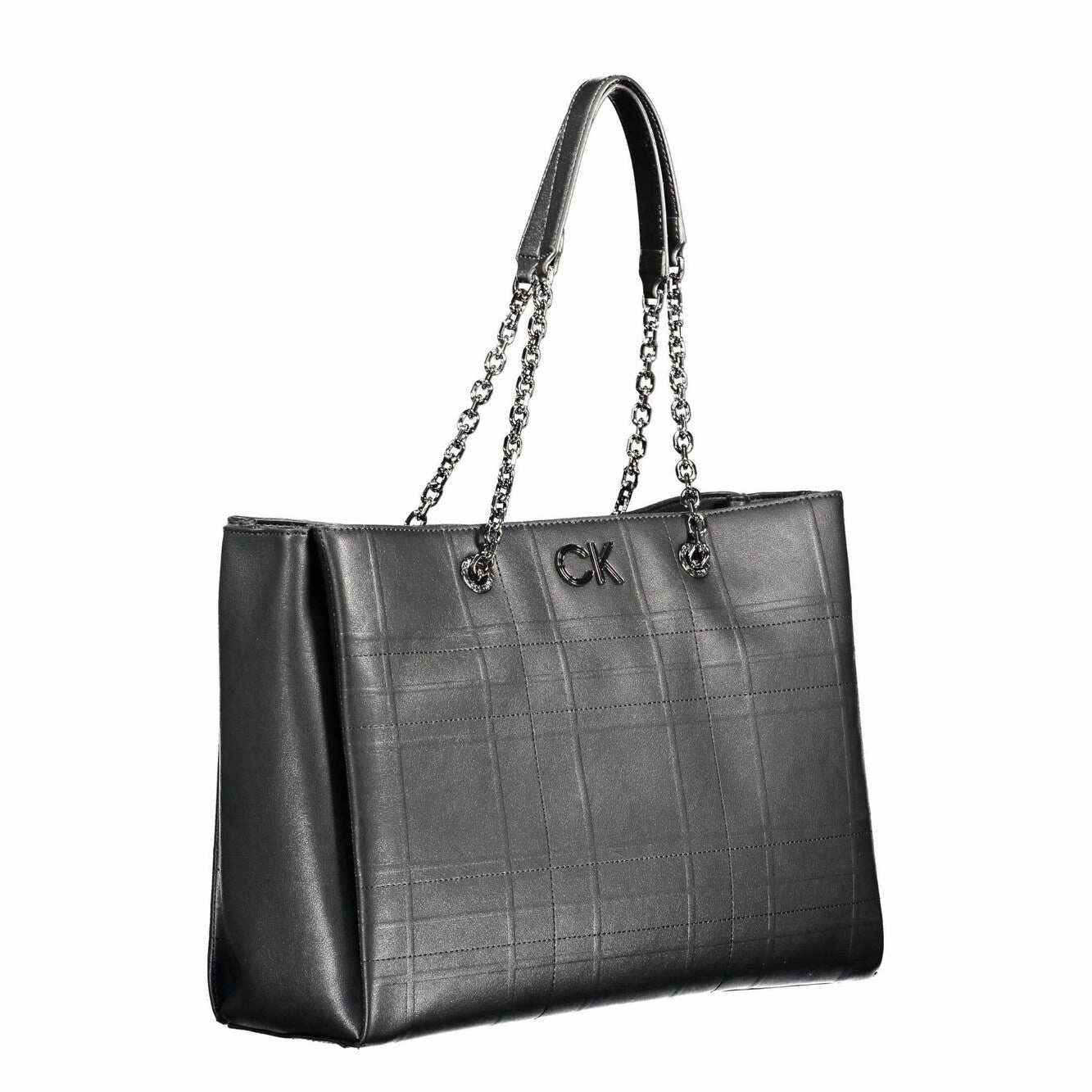Calvin Klein Black Polyester Women Women's Handbag