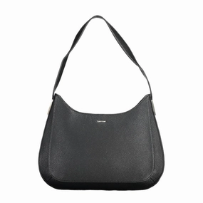 Calvin Klein Black Polyester Women Women's Handbag