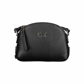 Calvin Klein Black Polyethylene Women's Handbag