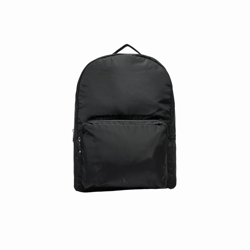 Calvin Klein Black Recycled Polyester Backpack