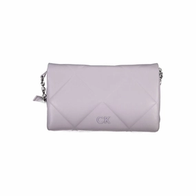 Calvin Klein Purple Polyester Women's Handbag
