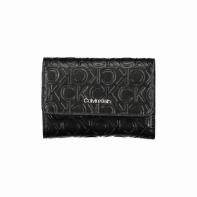 Calvin Klein Sleek Black Double-Compartment Women's Wallet