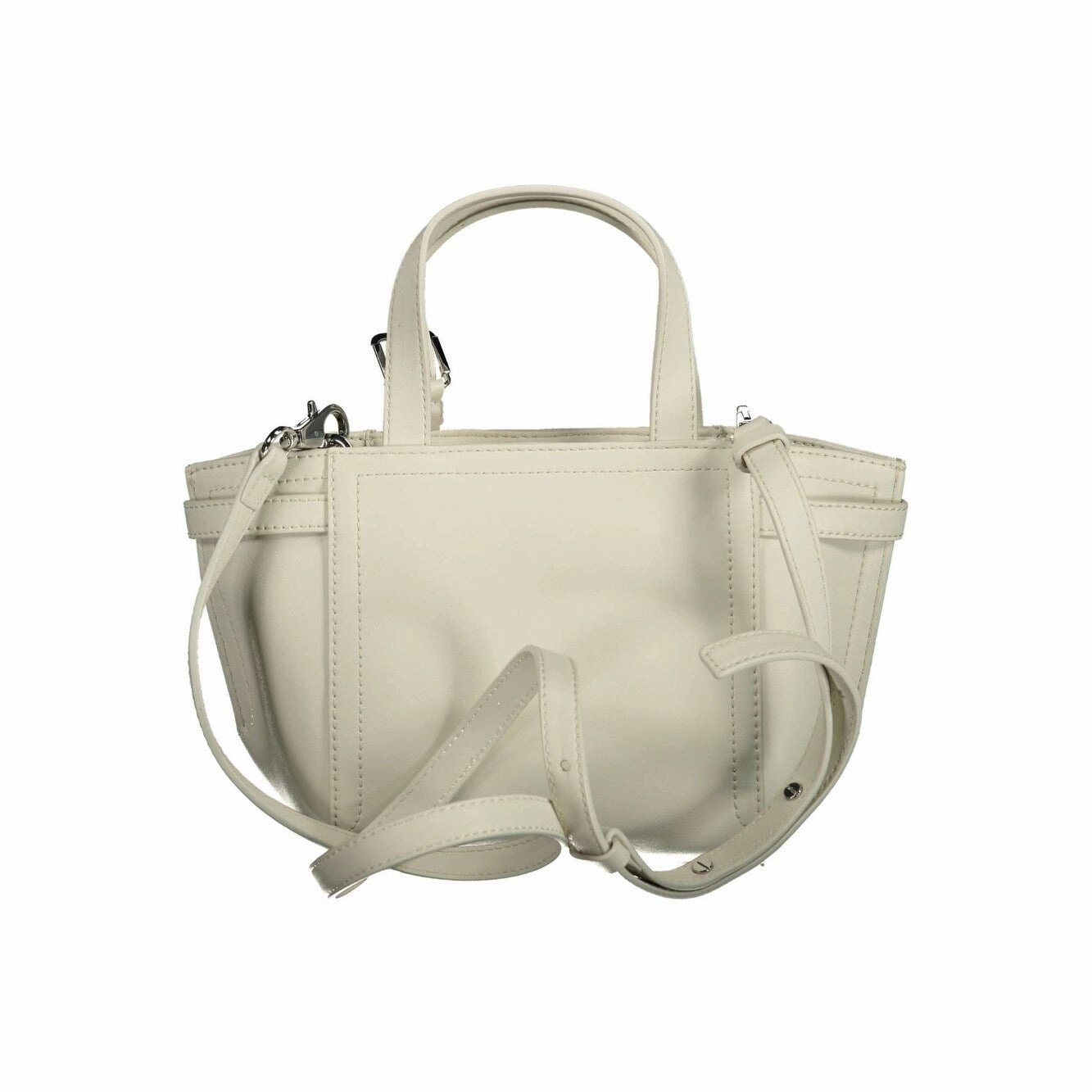 Calvin Klein White Polyester Women Women's Handbag