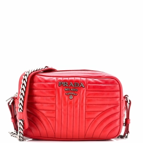Camera Bag Diagramme Quilted Leather Small