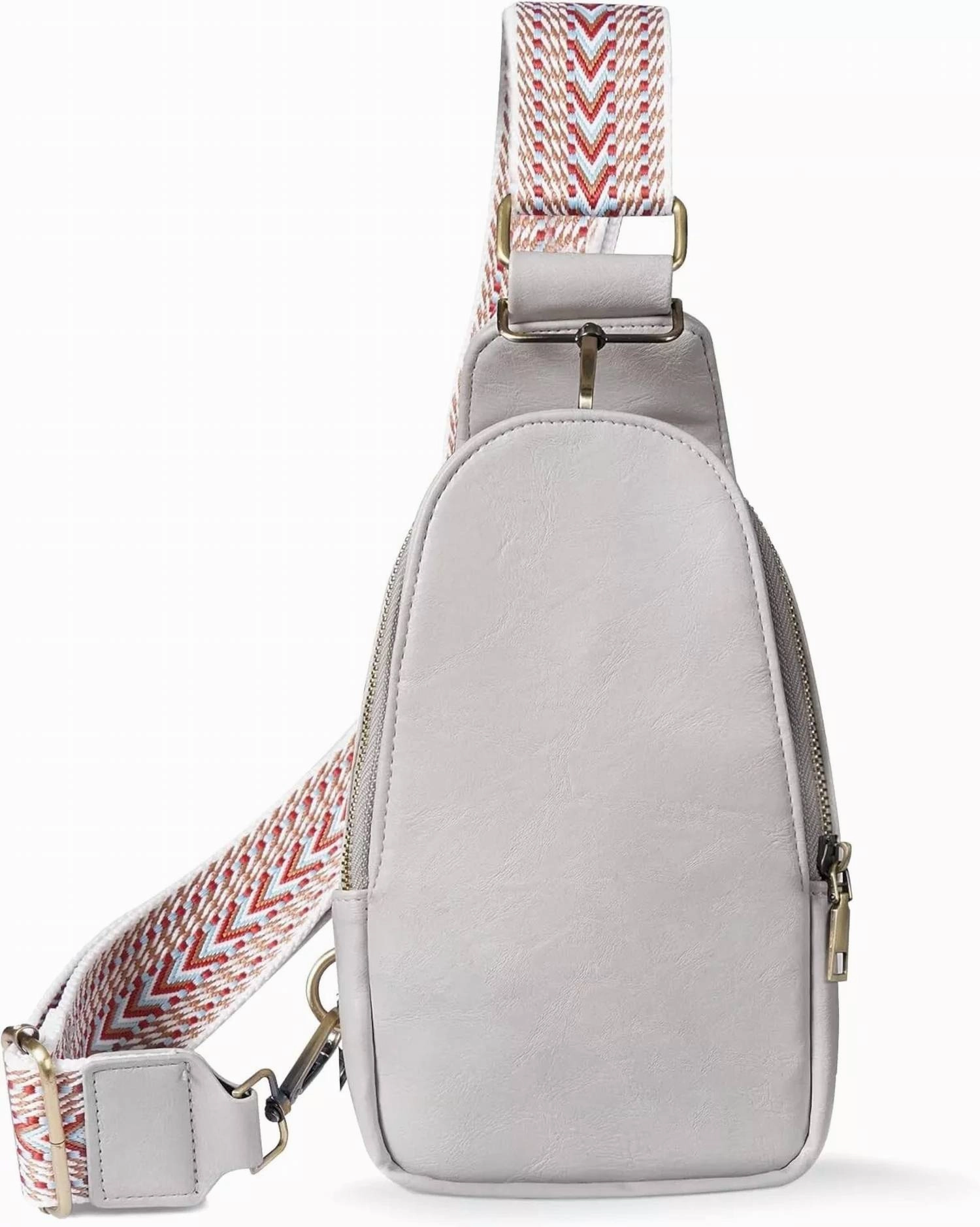 Camille Crossbody Sling Bag In Grey