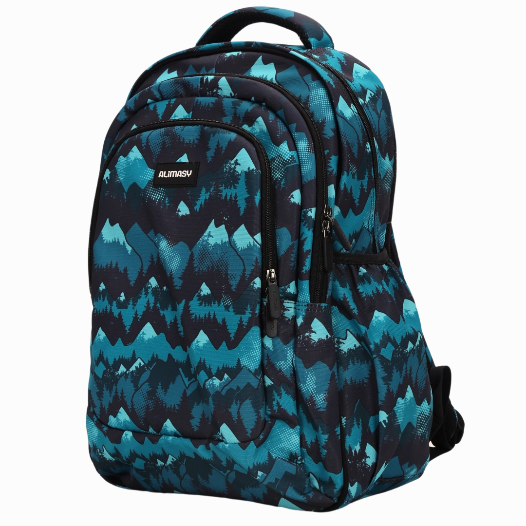 Camo Mountain Large School Backpack