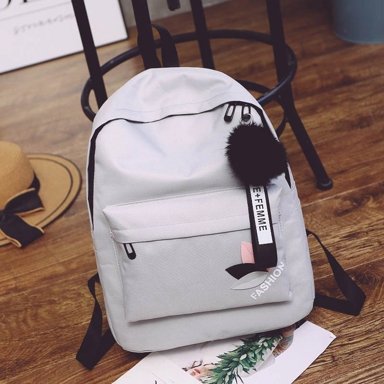 Canvas Backpack Large Capacity Travel Backpack Student School Bag