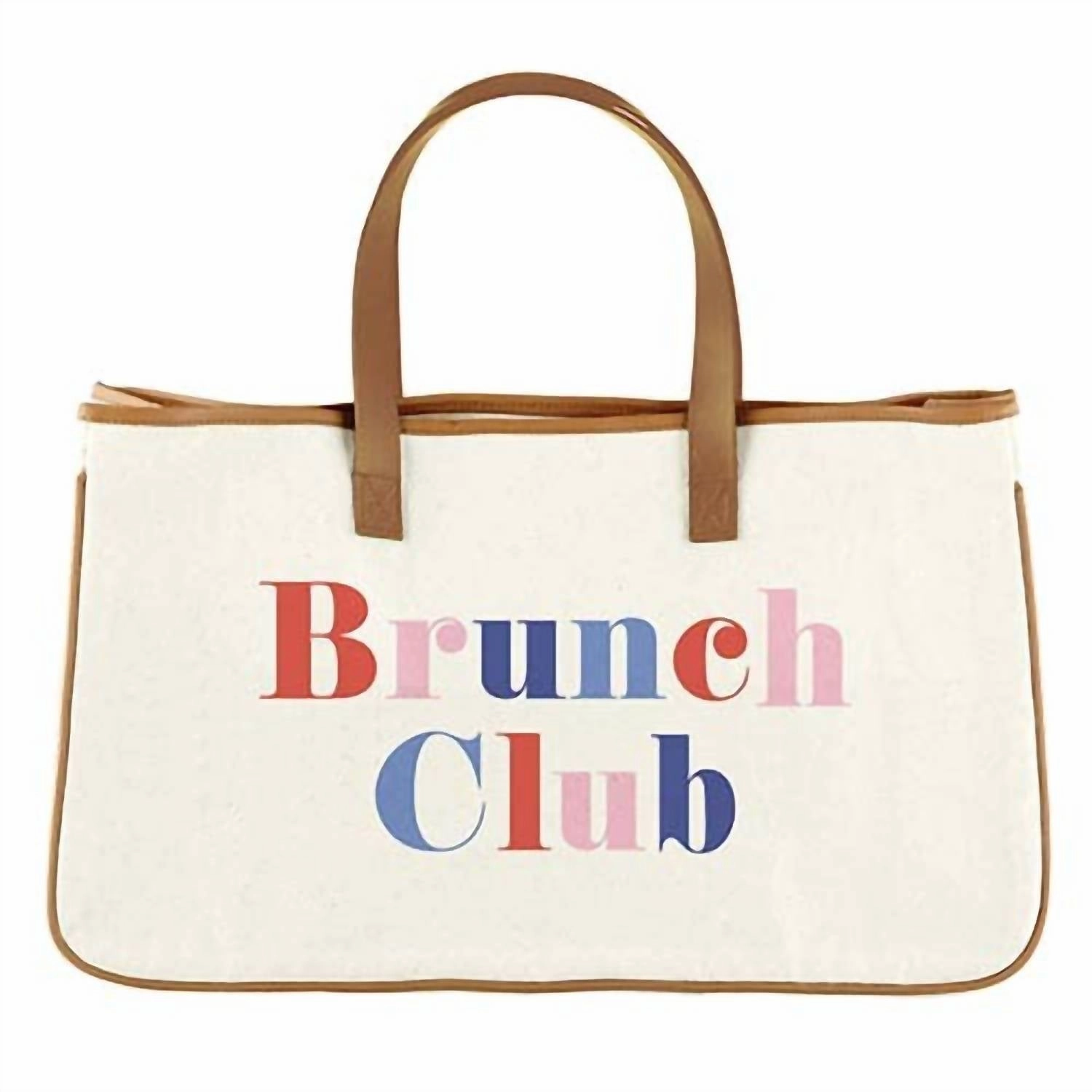Canvas Tote In Brunch Club