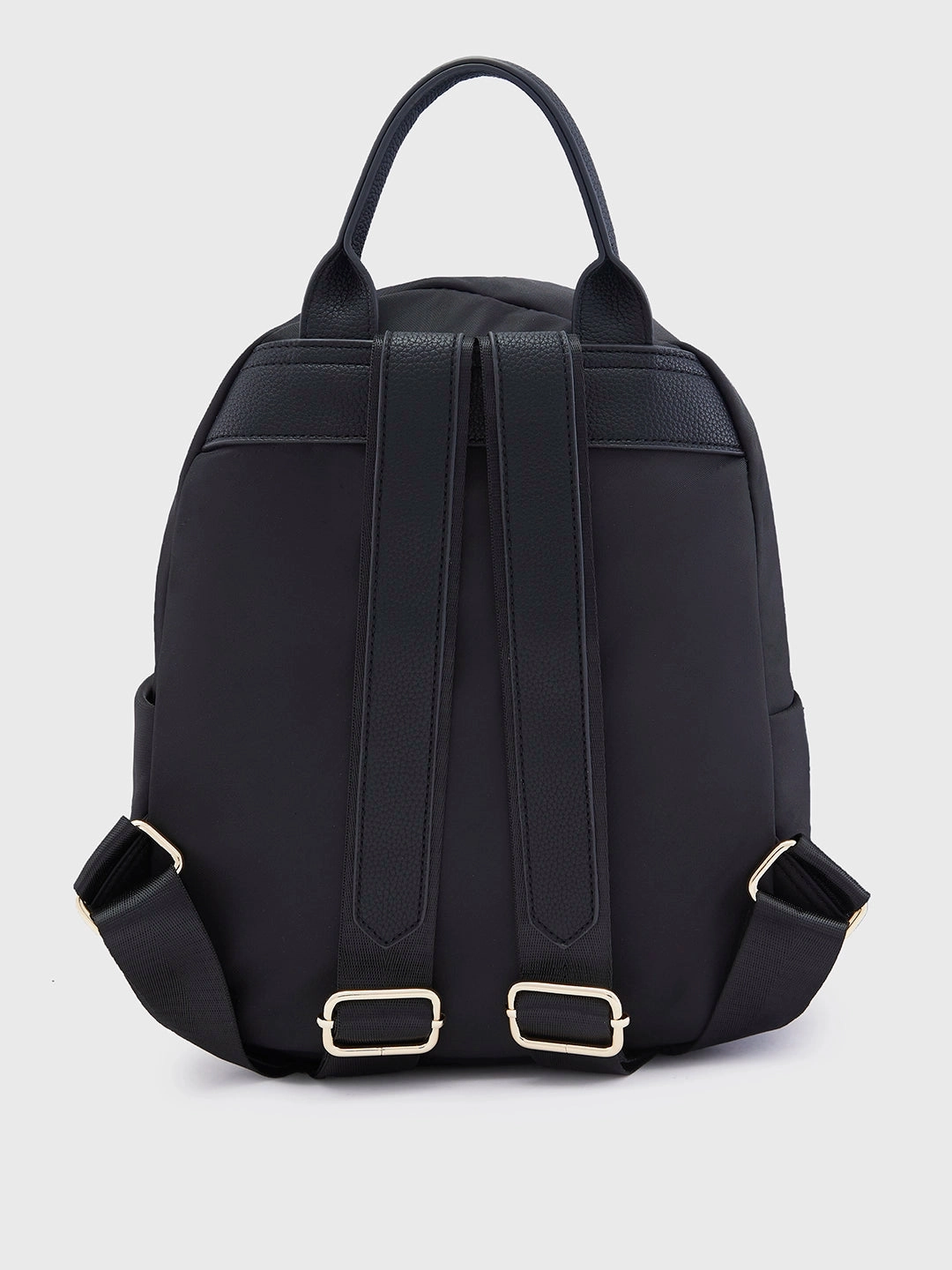 Caprese Casper Medium Black Casual Backpack