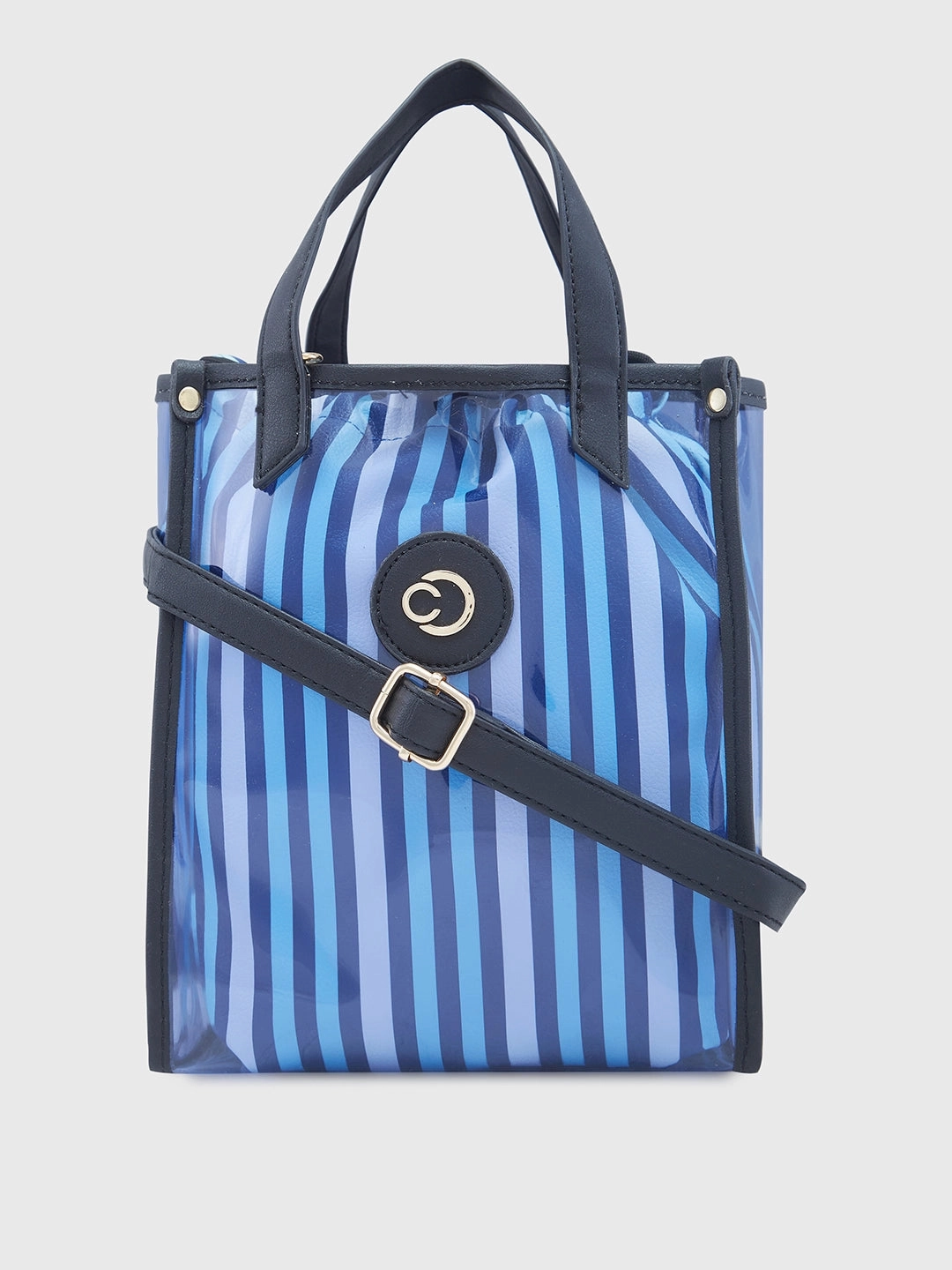 Caprese Josie Small Azure Tote Bag