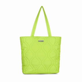Caprese Mars Large (E) Lime Tote Bag