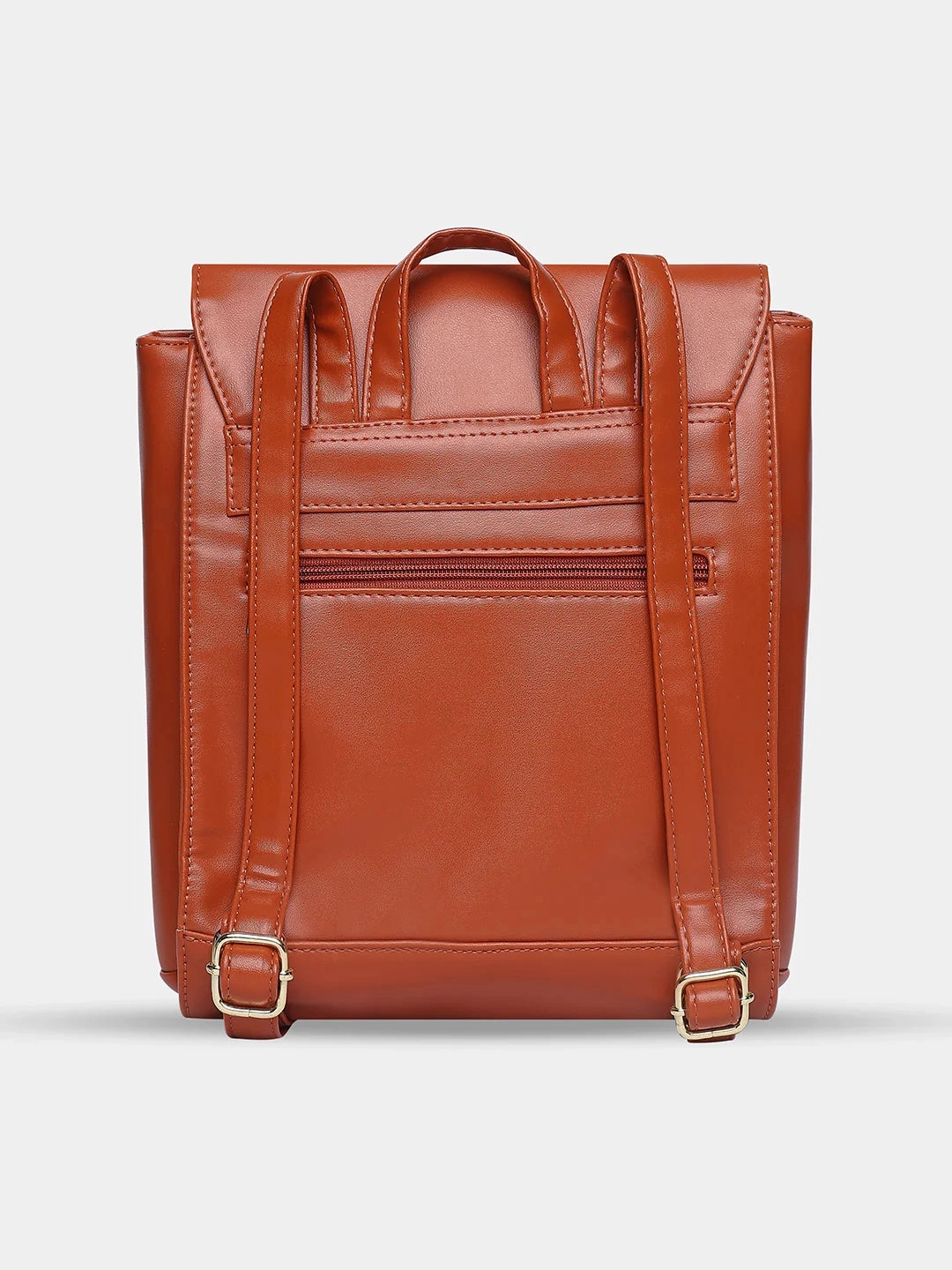 Caprese Merida Large Tan Printed Backpack