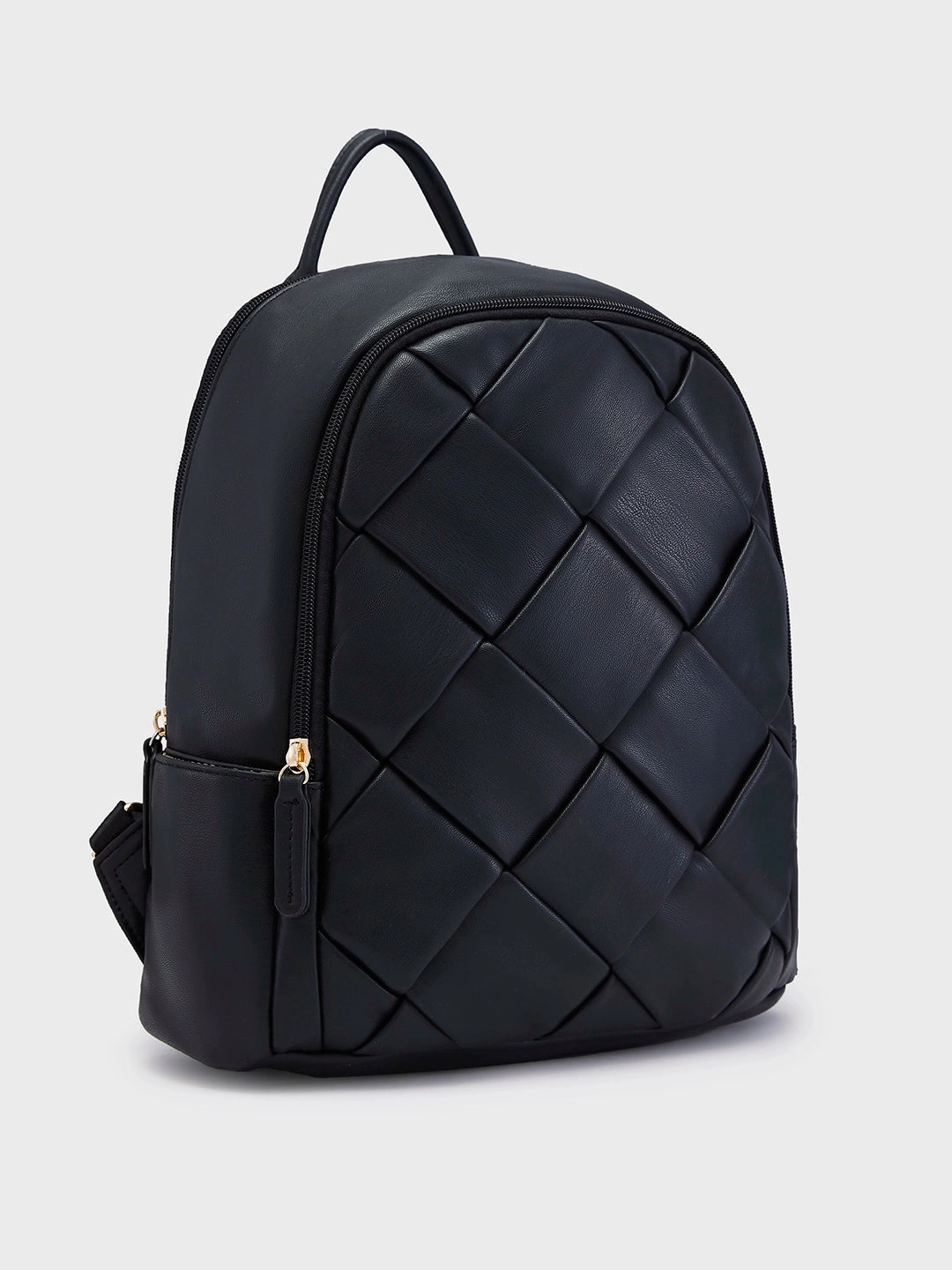 Caprese Merlin Medium Black Backpack