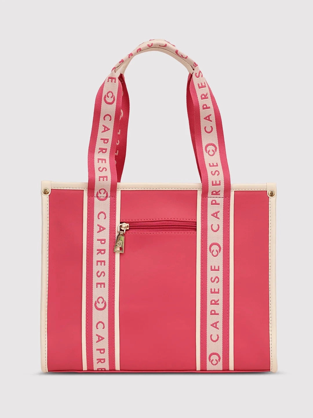Caprese Trinity Medium Fuchsia Tote Bag