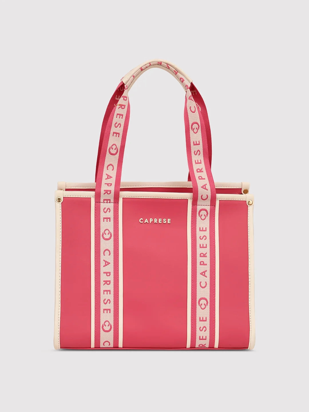 Caprese Trinity Medium Fuchsia Tote Bag