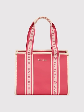 Caprese Trinity Medium Fuchsia Tote Bag