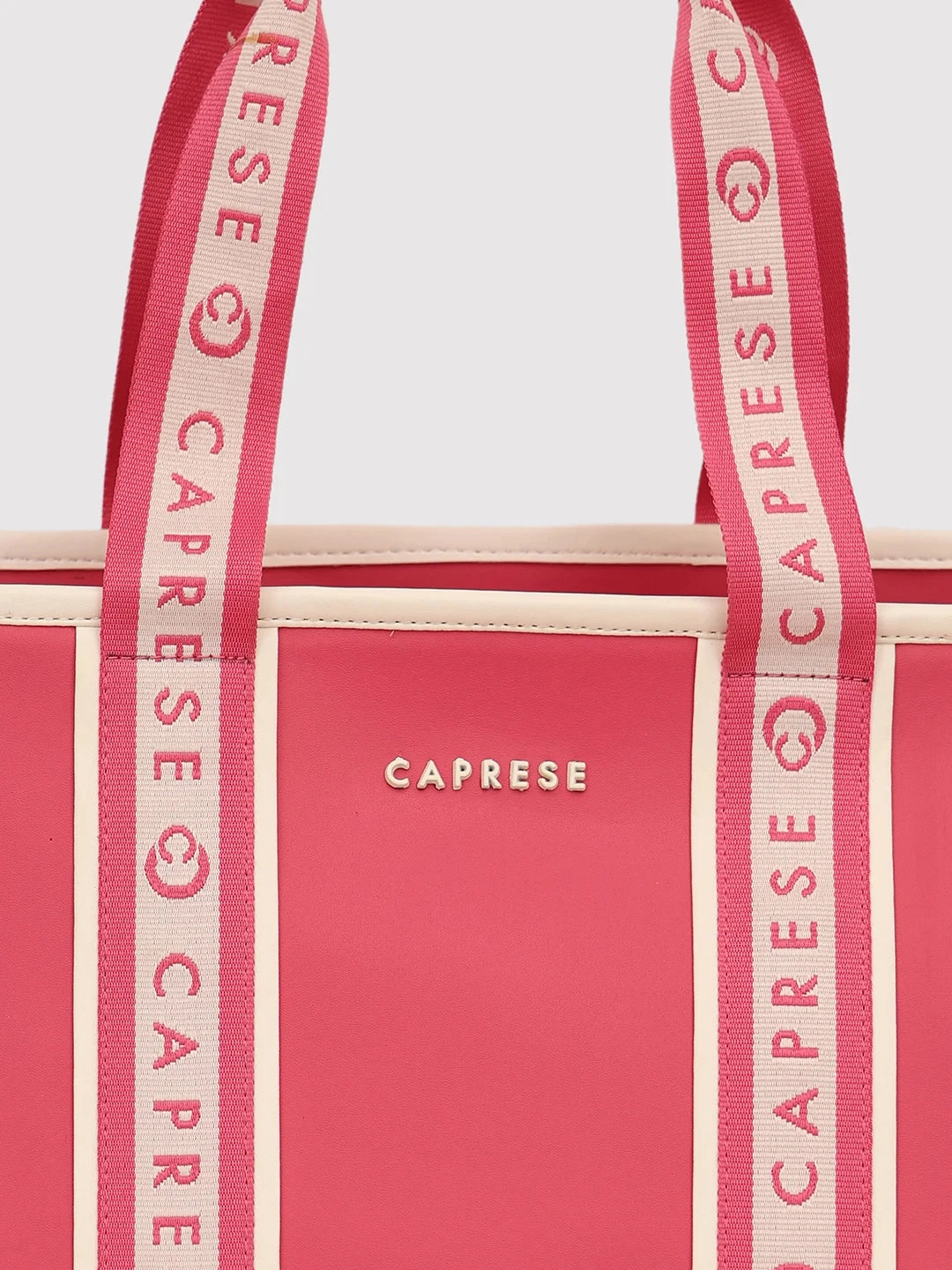 Caprese Trinity Medium Fuchsia Tote Bag