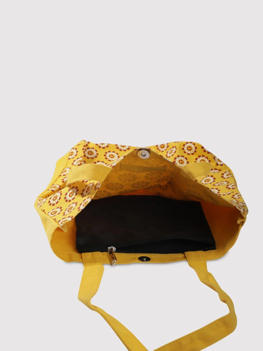 Caprese Vida Medium Yellow Tote Bag