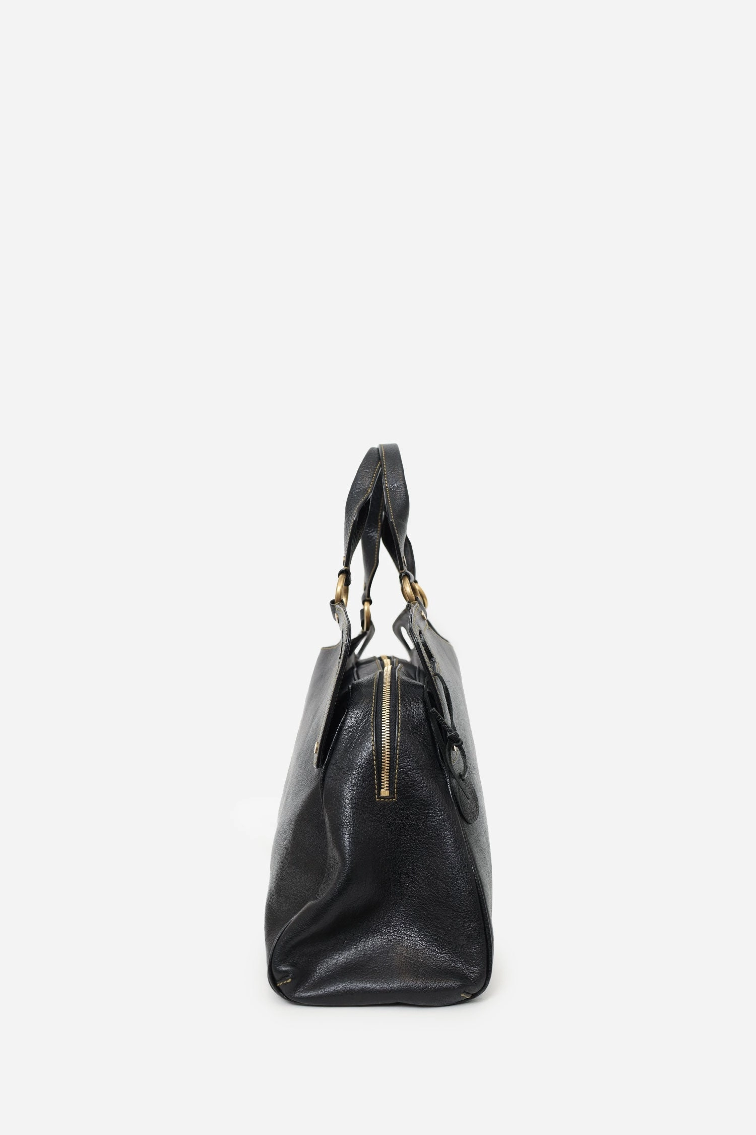 Cartier Black Leather Large Marcello de Cartier Bag