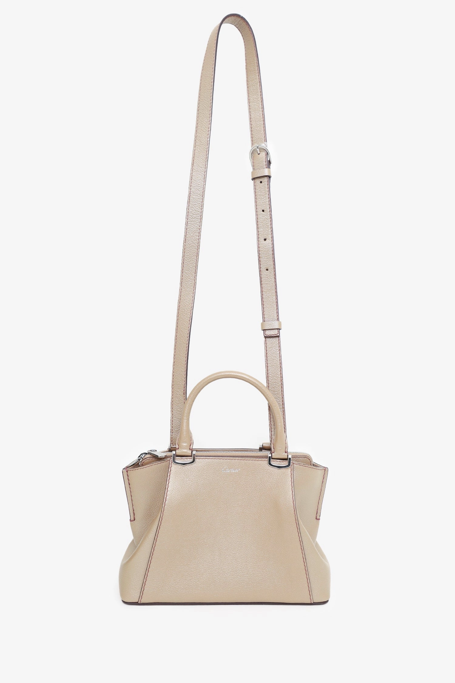 Cartier Brown Mini C de Cartier Bag