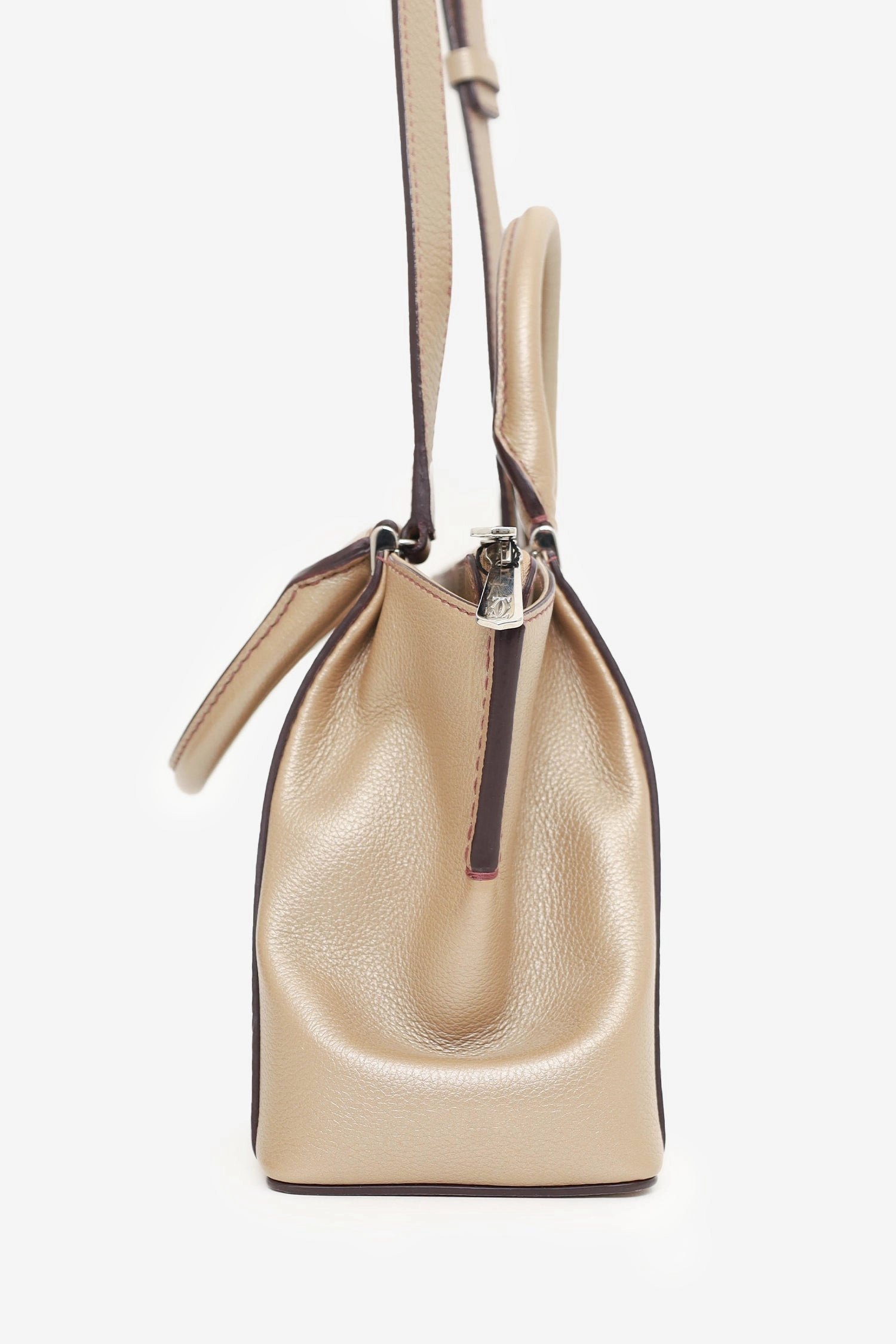 Cartier Brown Mini C de Cartier Bag