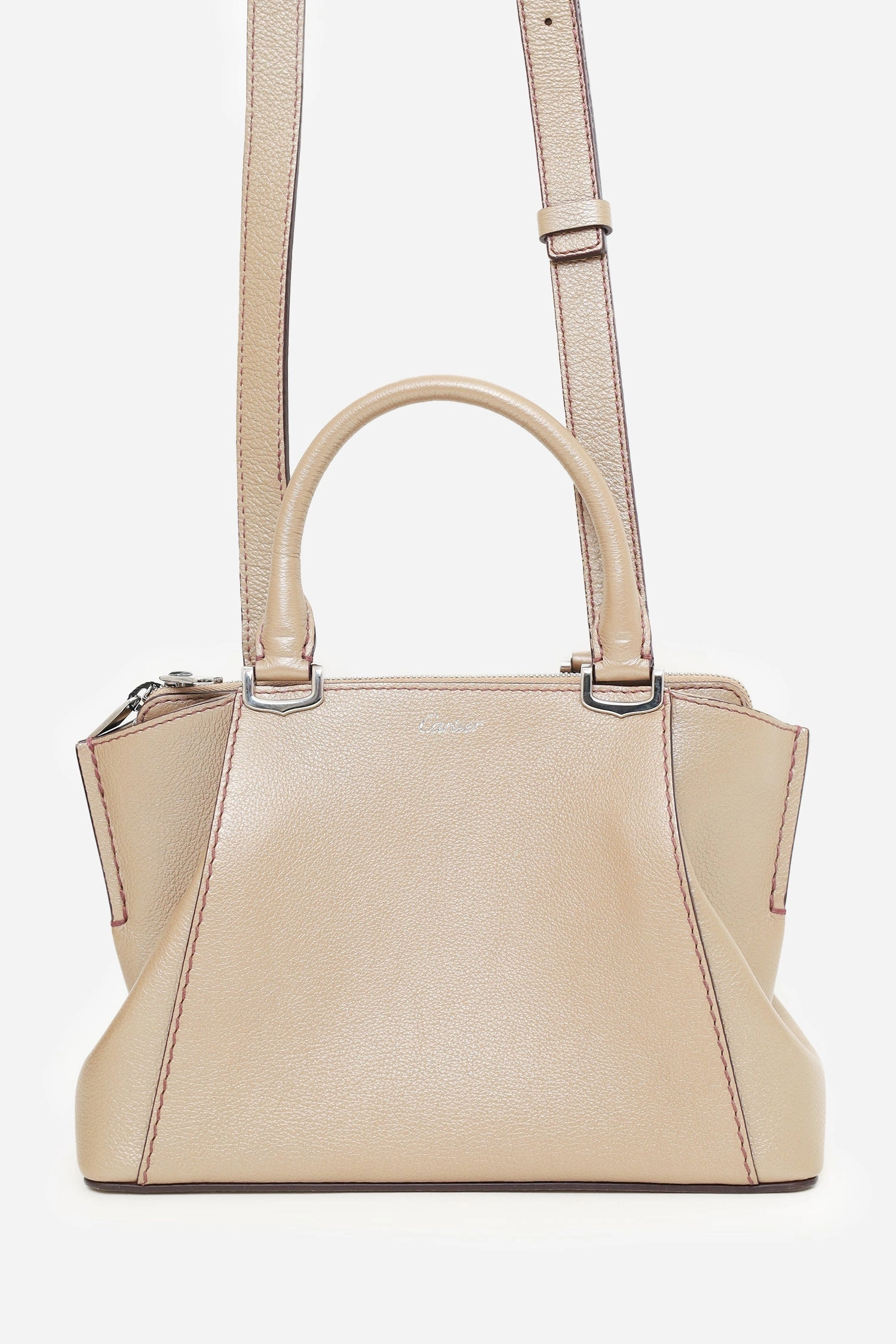 Cartier Brown Mini C de Cartier Bag