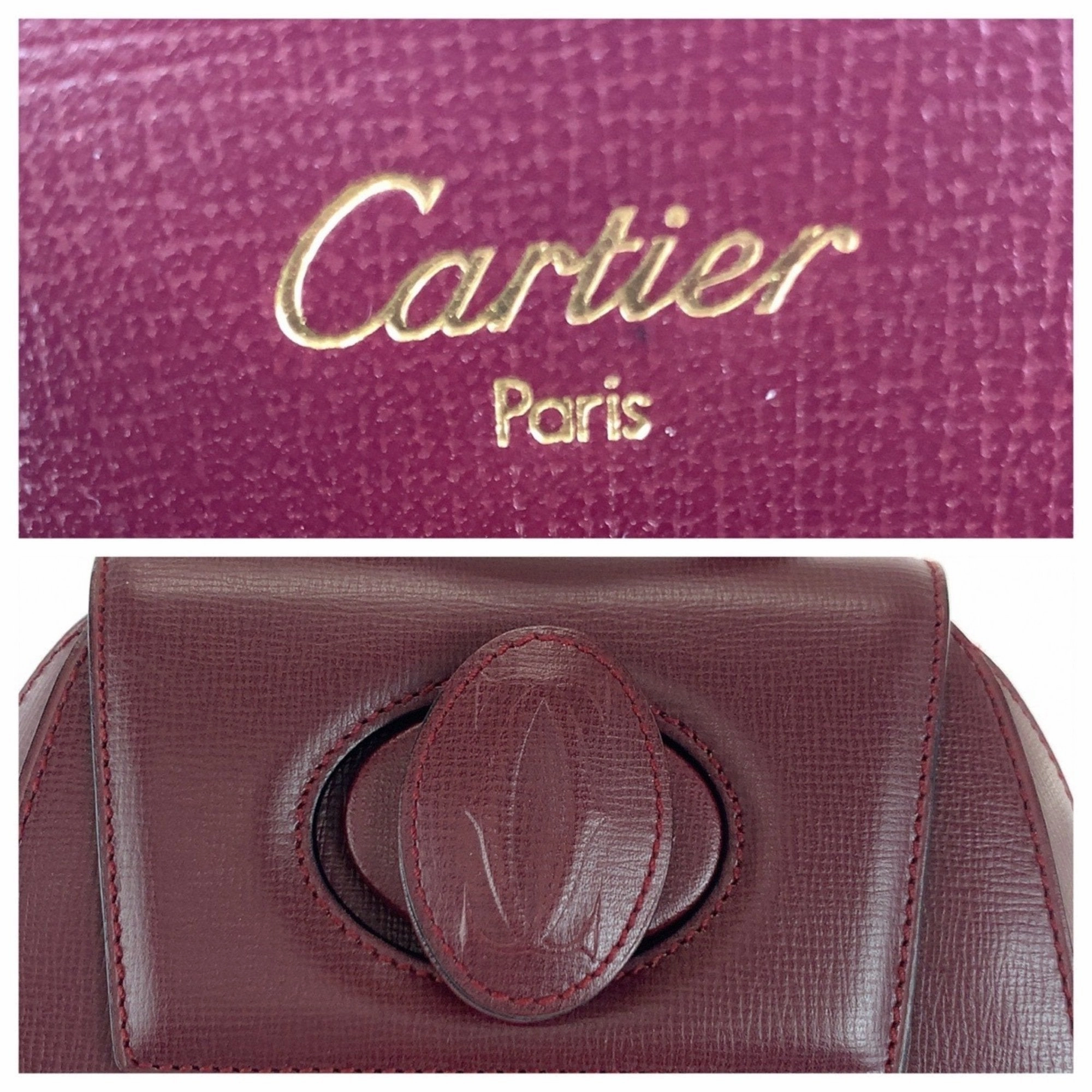 Cartier Leather Backpack (Pre-Owned)