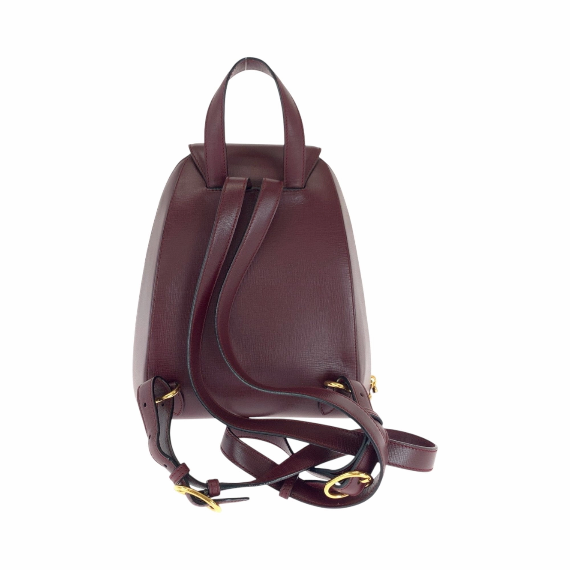 Cartier Leather Backpack (Pre-Owned)