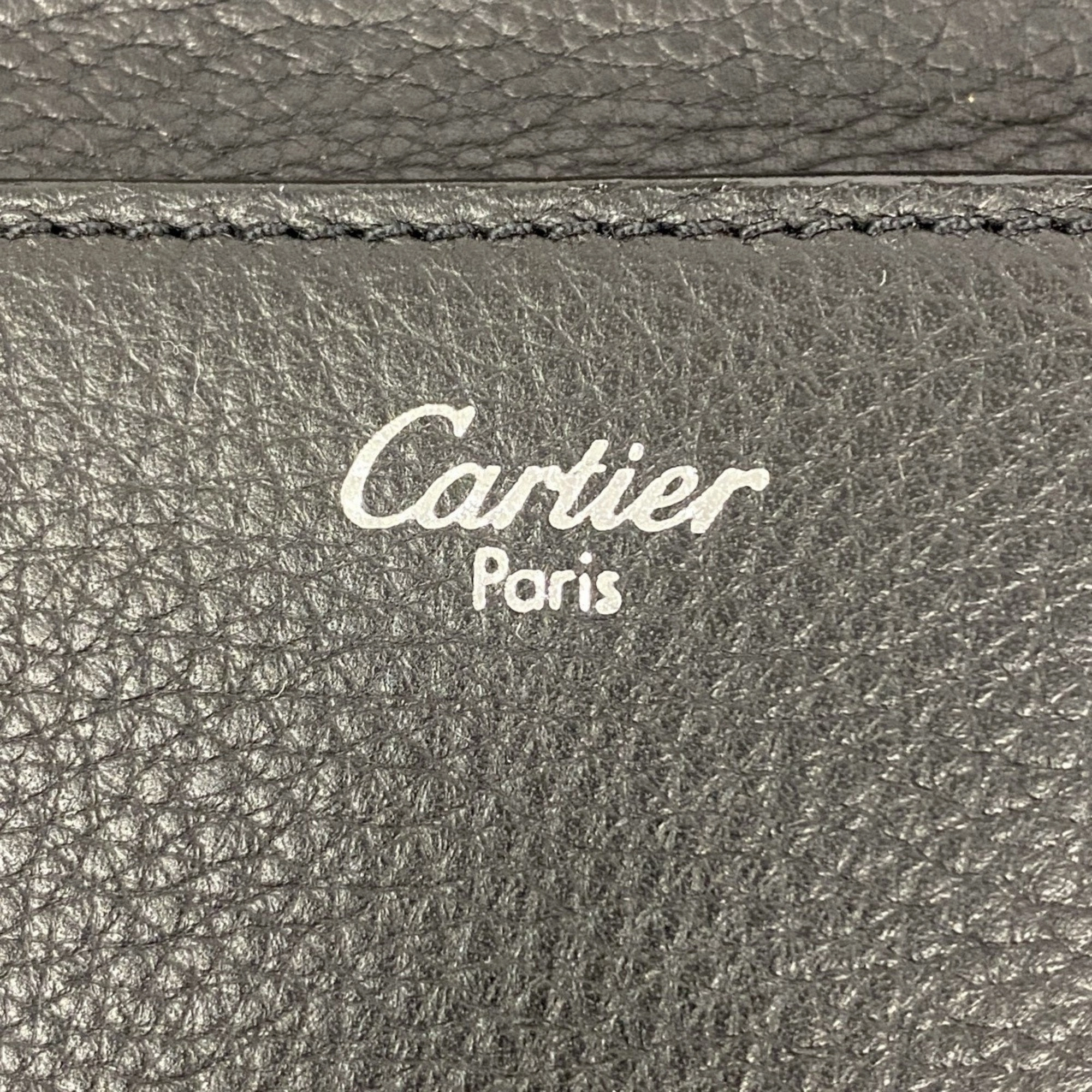 Cartier Leather Clutch Bag (Pre-Owned)