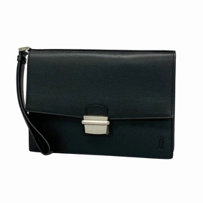 Cartier Leather Clutch Bag (Pre-Owned)