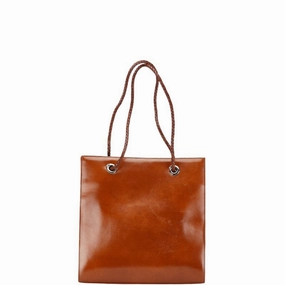 Cartier Leather Handbag Tote Bag (Pre-Owned)