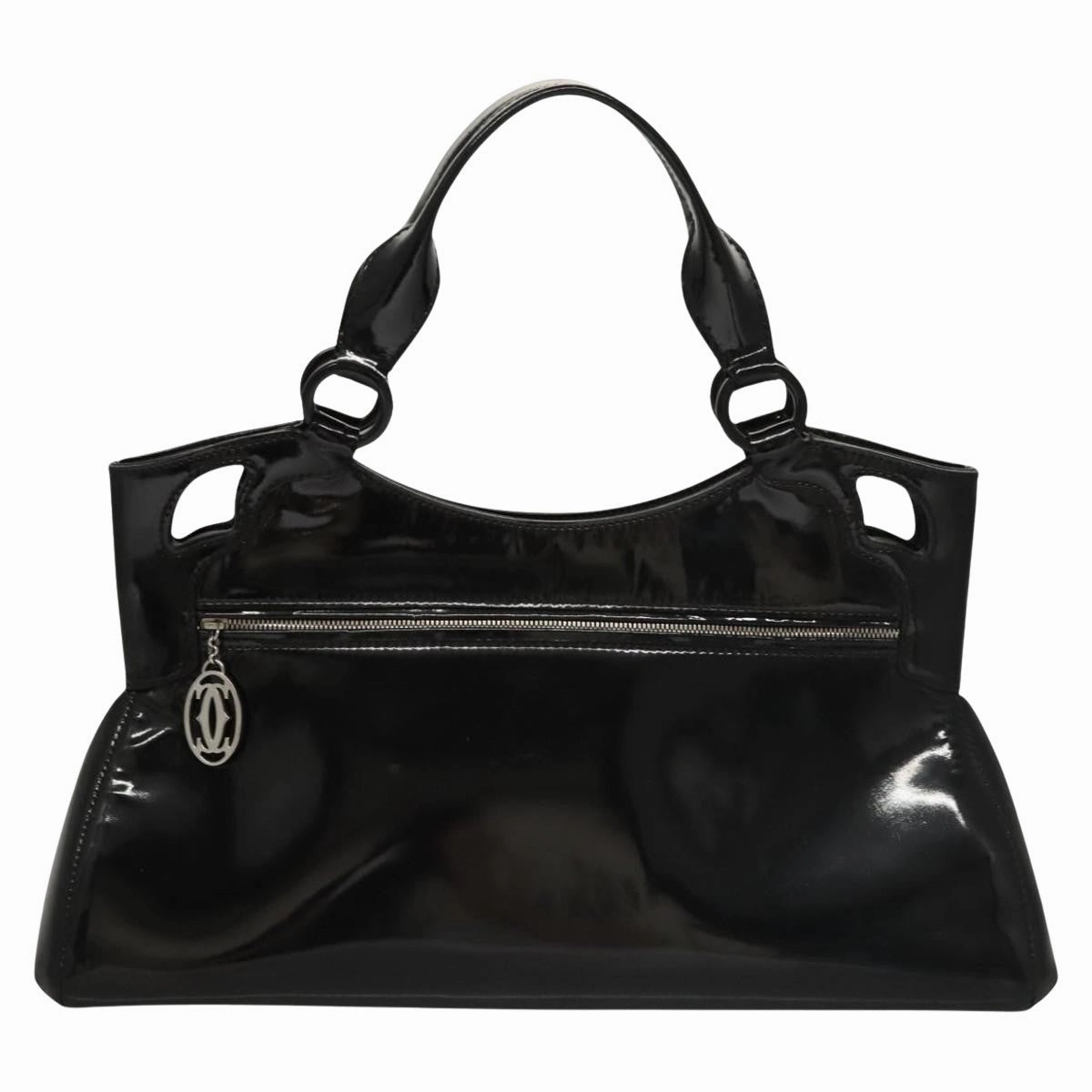 Cartier Marcello Patent Leather Tote Bag (Pre-Owned)