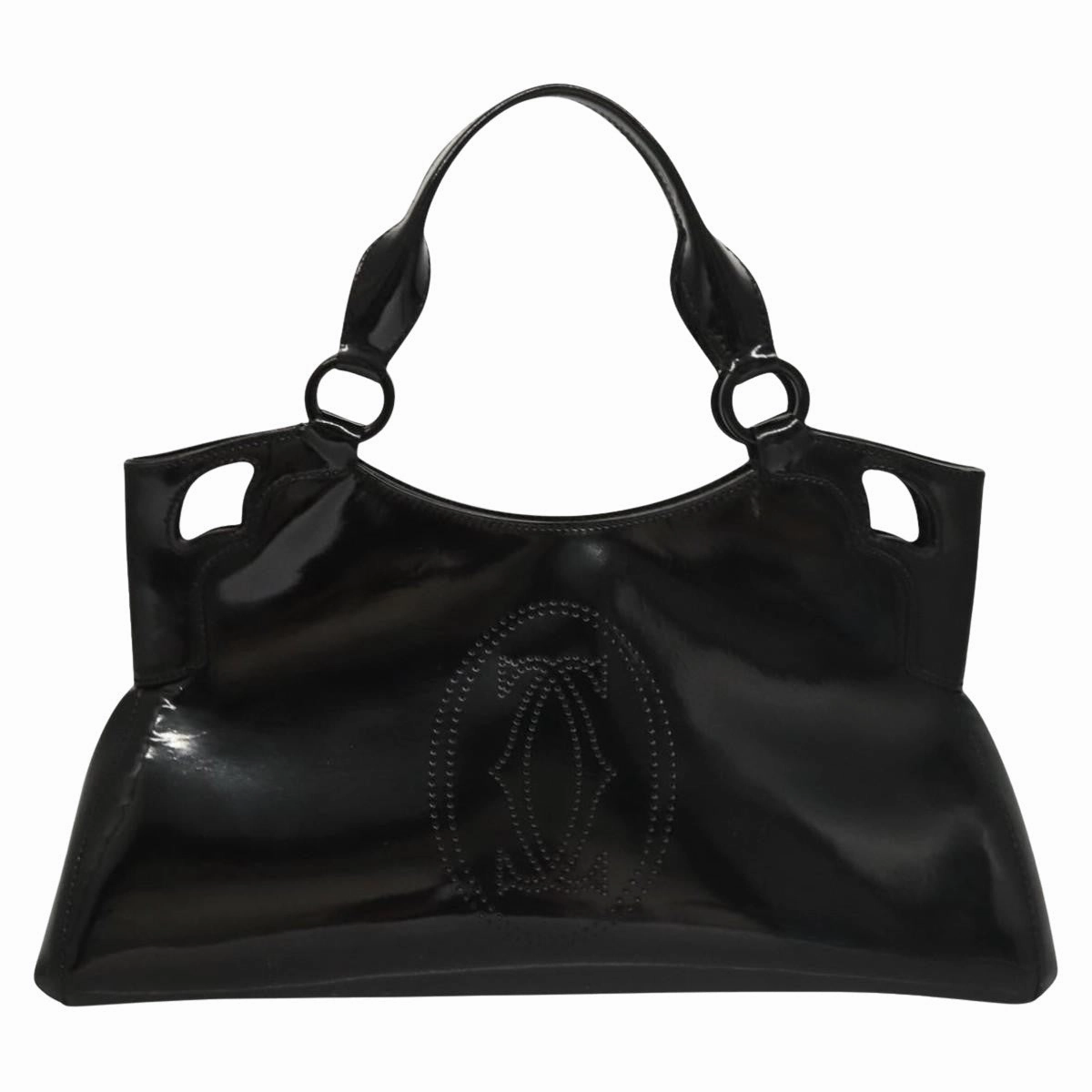 Cartier Marcello Patent Leather Tote Bag (Pre-Owned)