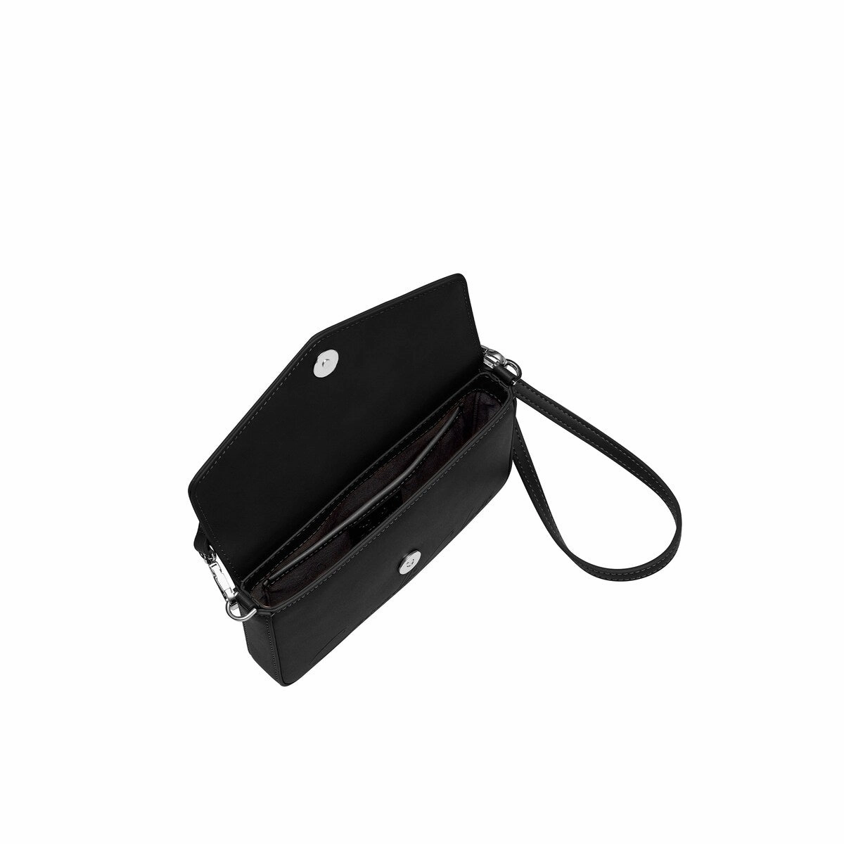 Cavalli Class MESSINA Black Small Envelope Crossbody bag for womens