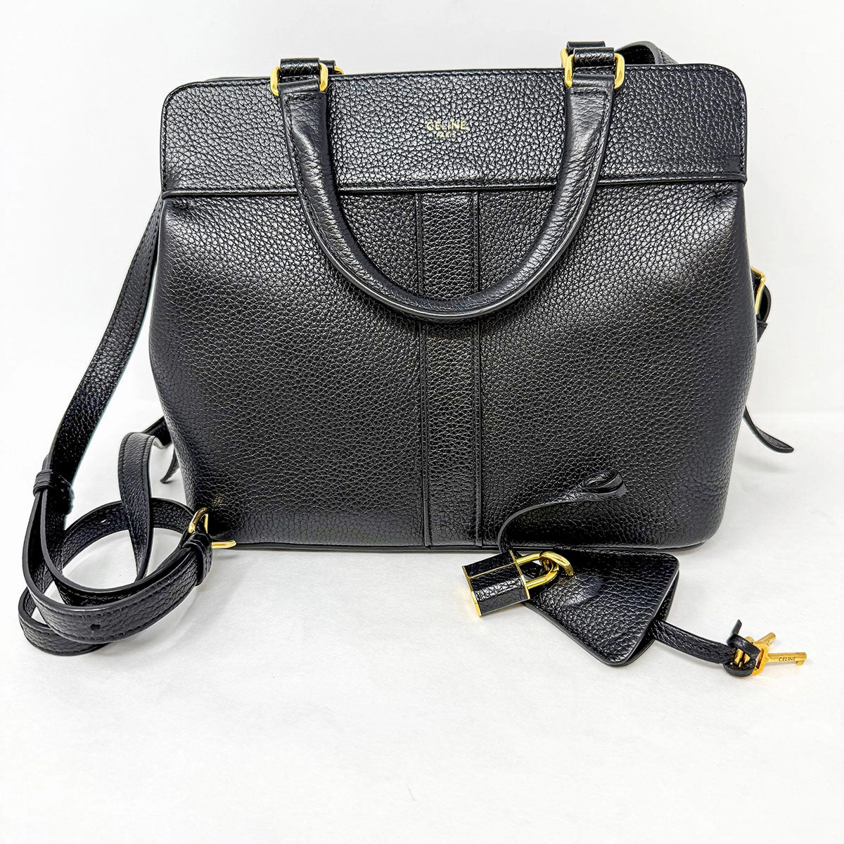 Celine Cabas de France Handle Bag