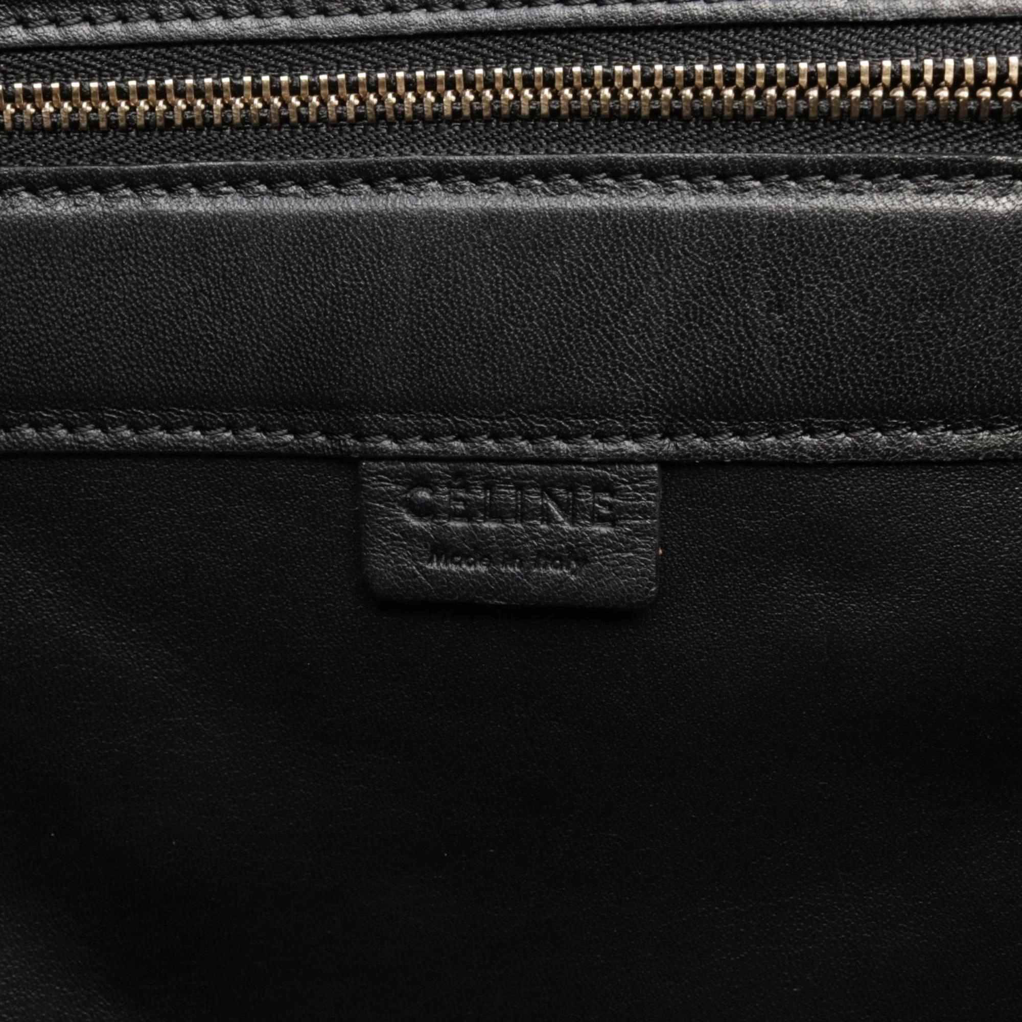 Celine  Canvas Leather Tote Bag (Pre-Owned)