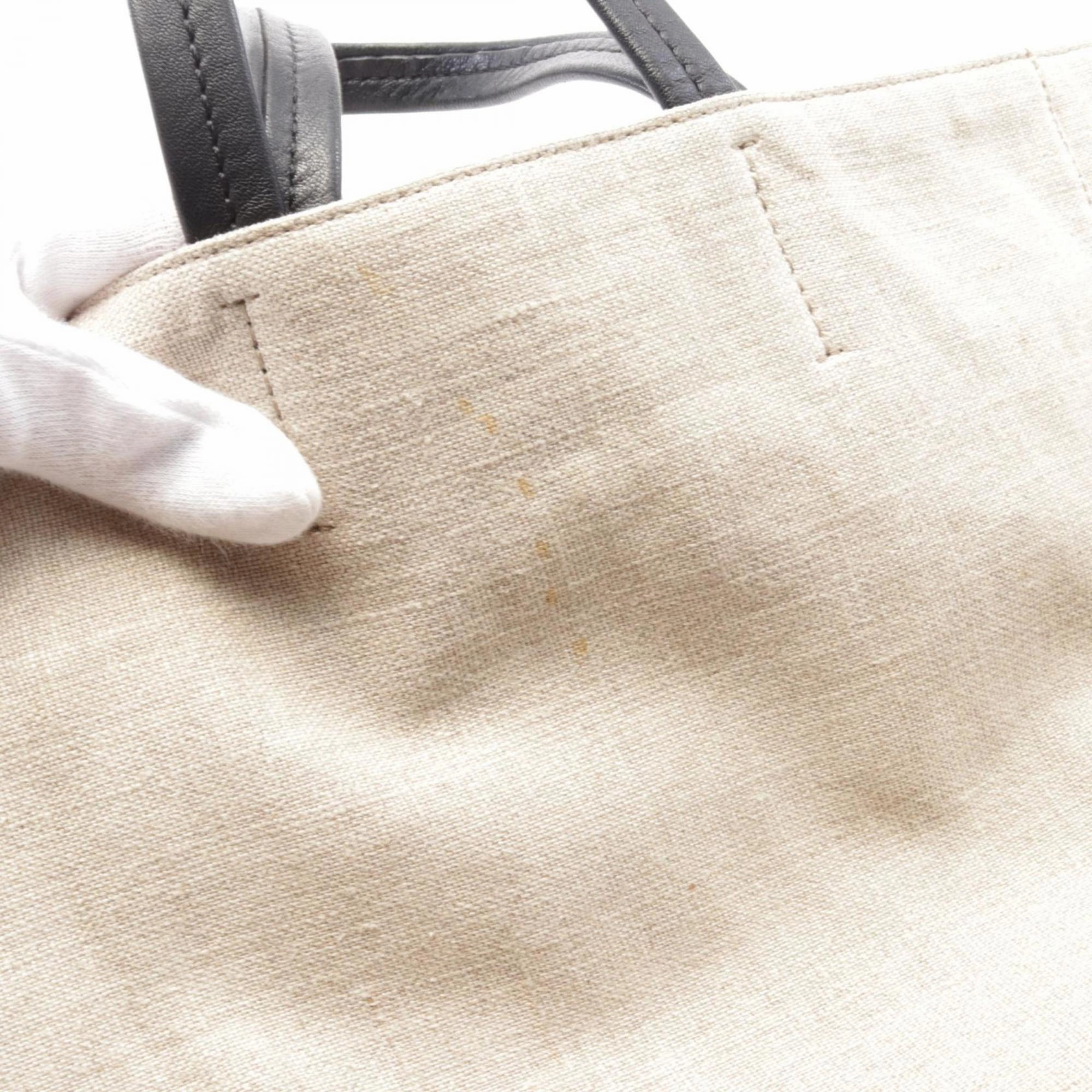 Celine  Canvas Leather Tote Bag (Pre-Owned)