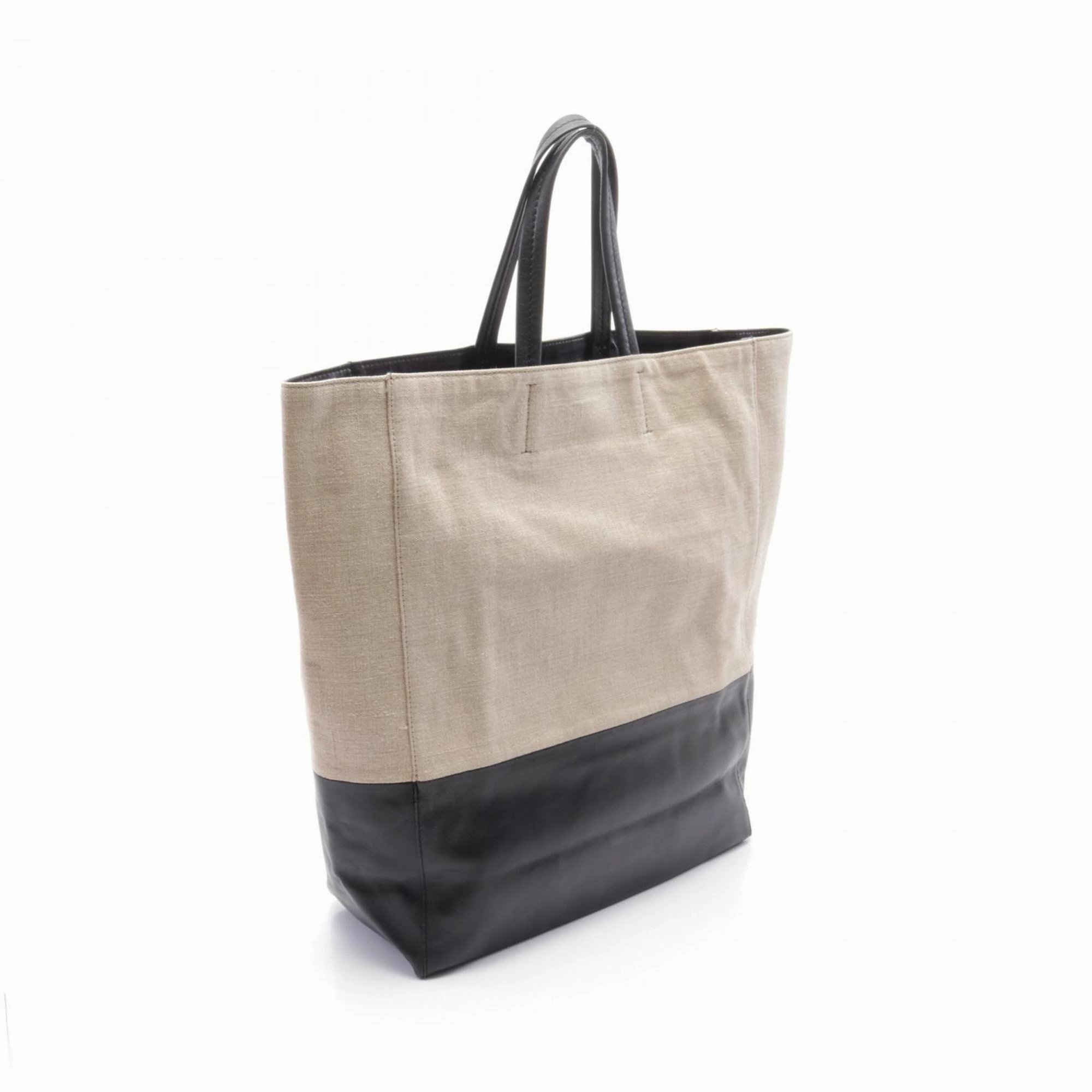 Celine  Canvas Leather Tote Bag (Pre-Owned)