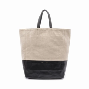 Celine  Canvas Leather Tote Bag (Pre-Owned)