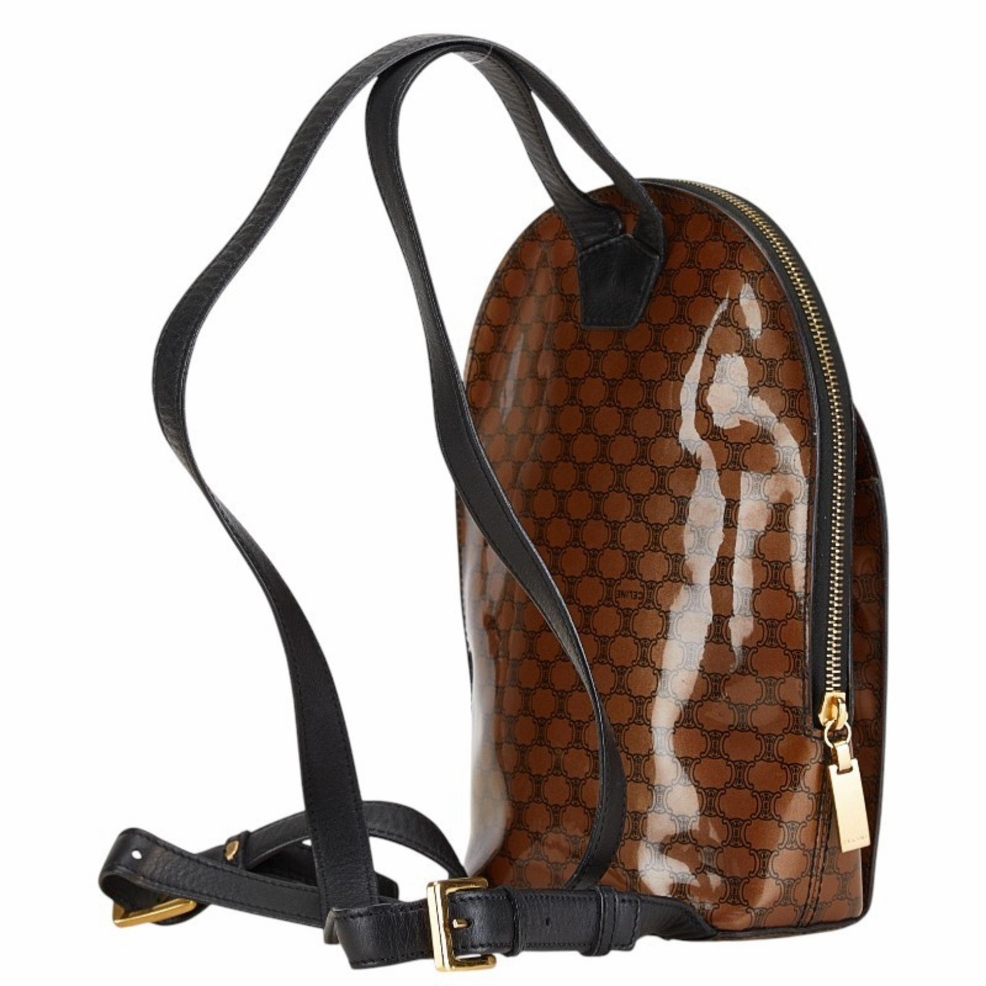 Celine  Leather Backpack (Pre-Owned)