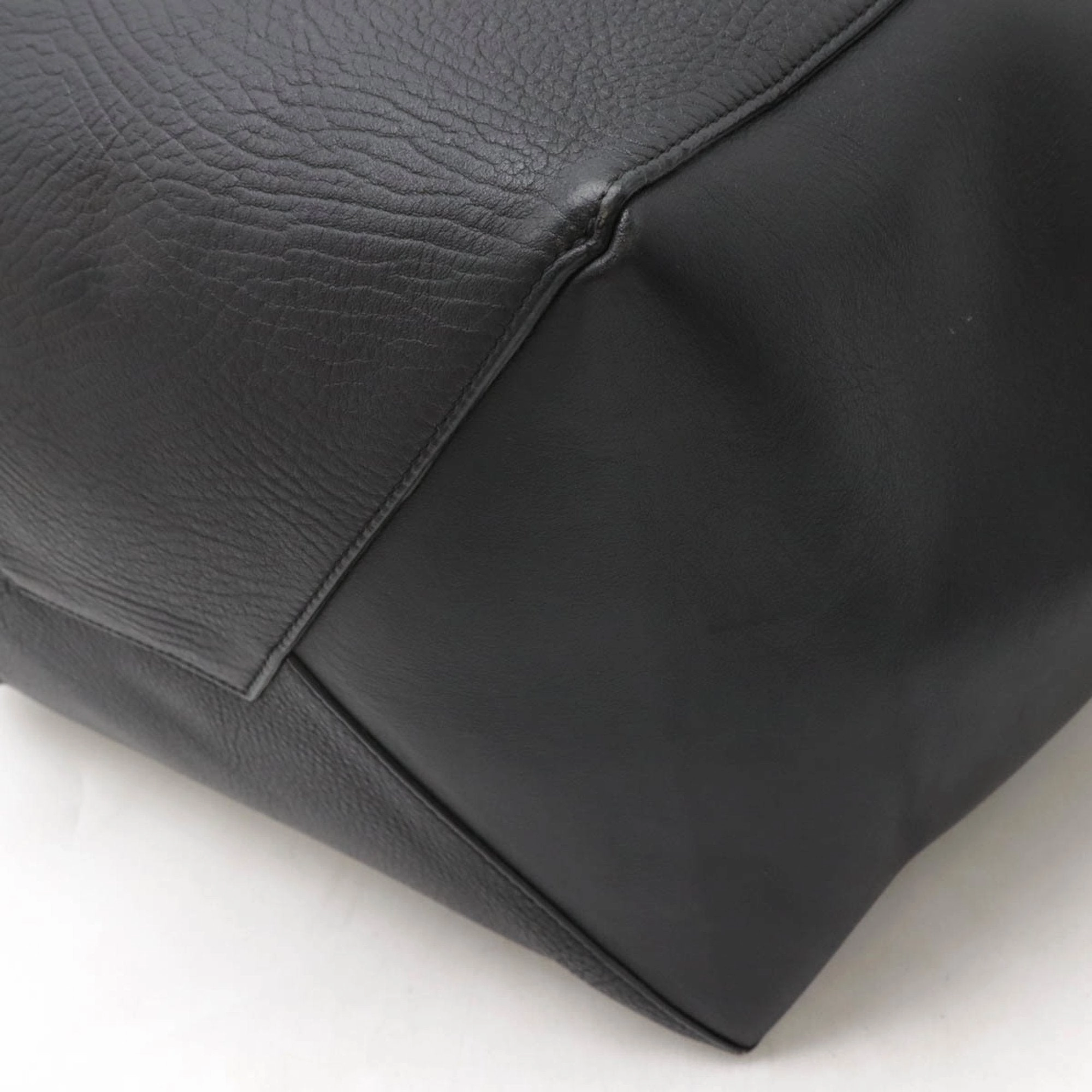 Celine Leather Shoulder Bag Tote Bag (Pre-Owned)