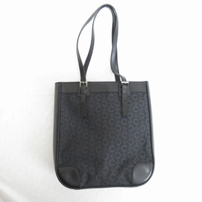 Celine Macadam Canvas Leather Handbag Tote Bag (Pre-Owned)