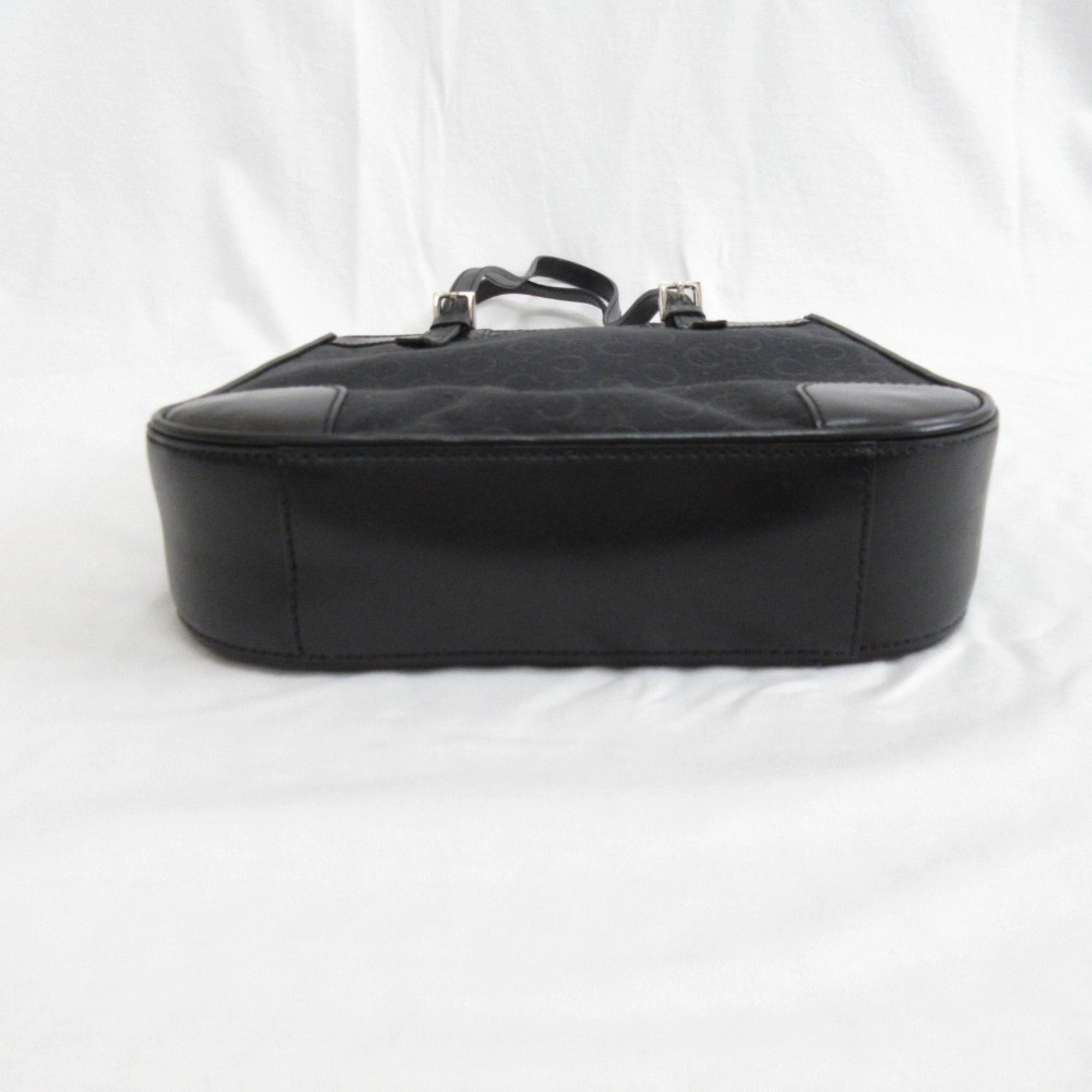Celine Macadam Canvas Leather Handbag Tote Bag (Pre-Owned)