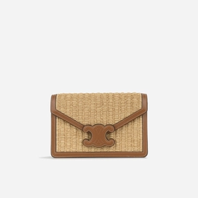 Celine Triomphe Wallet on Strap