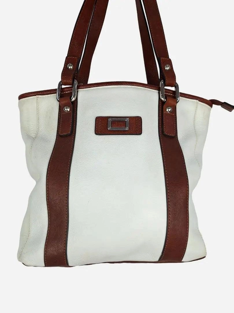 Cellini Contrast Medium Tote Handbag Size None