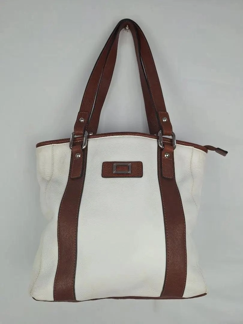 Cellini Contrast Medium Tote Handbag Size None